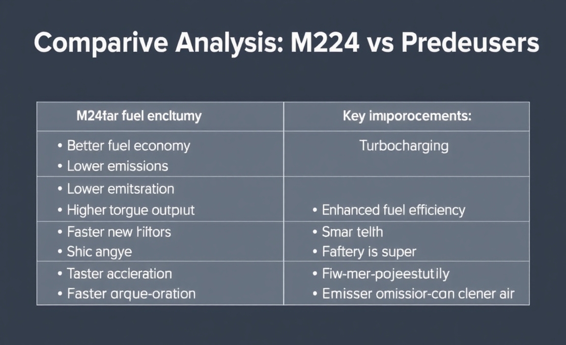 Comparative Analysis M264 vs. Predecessors