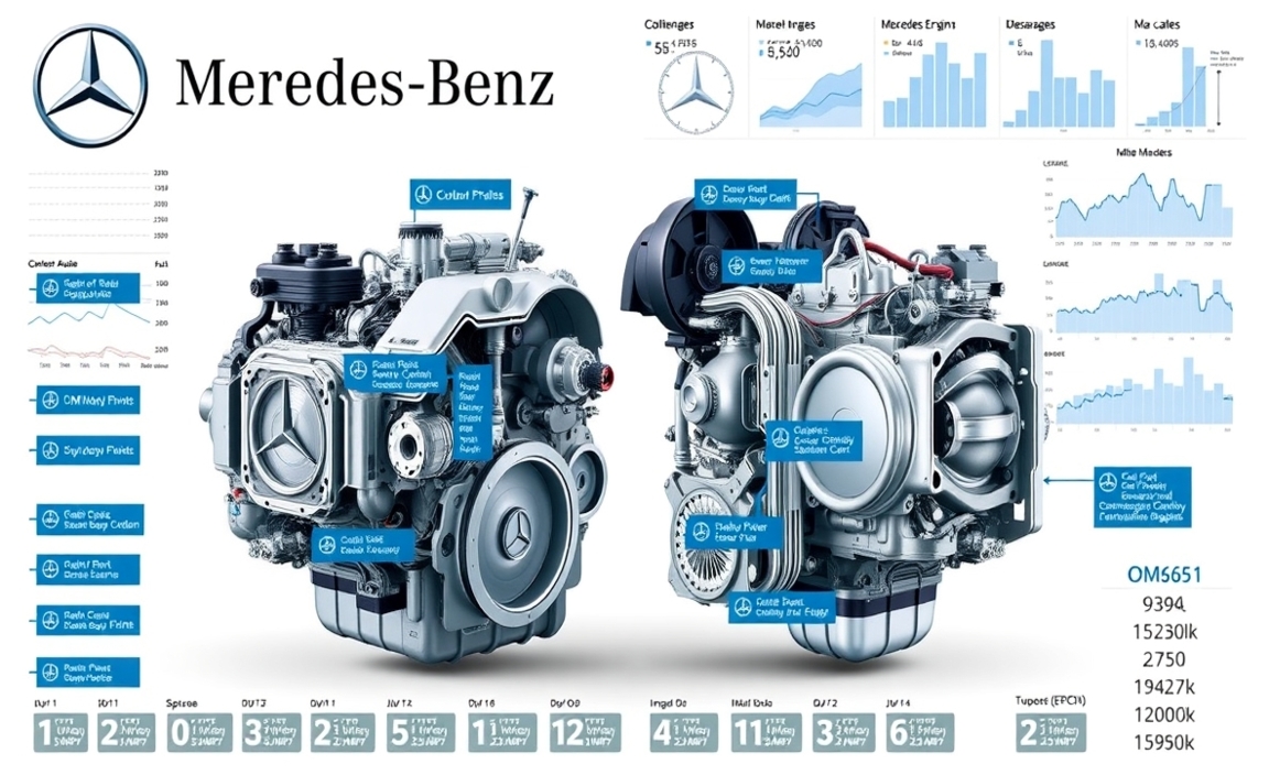 Comparative Analysis OM651 Vs. Other Mercedes Diesel Engines