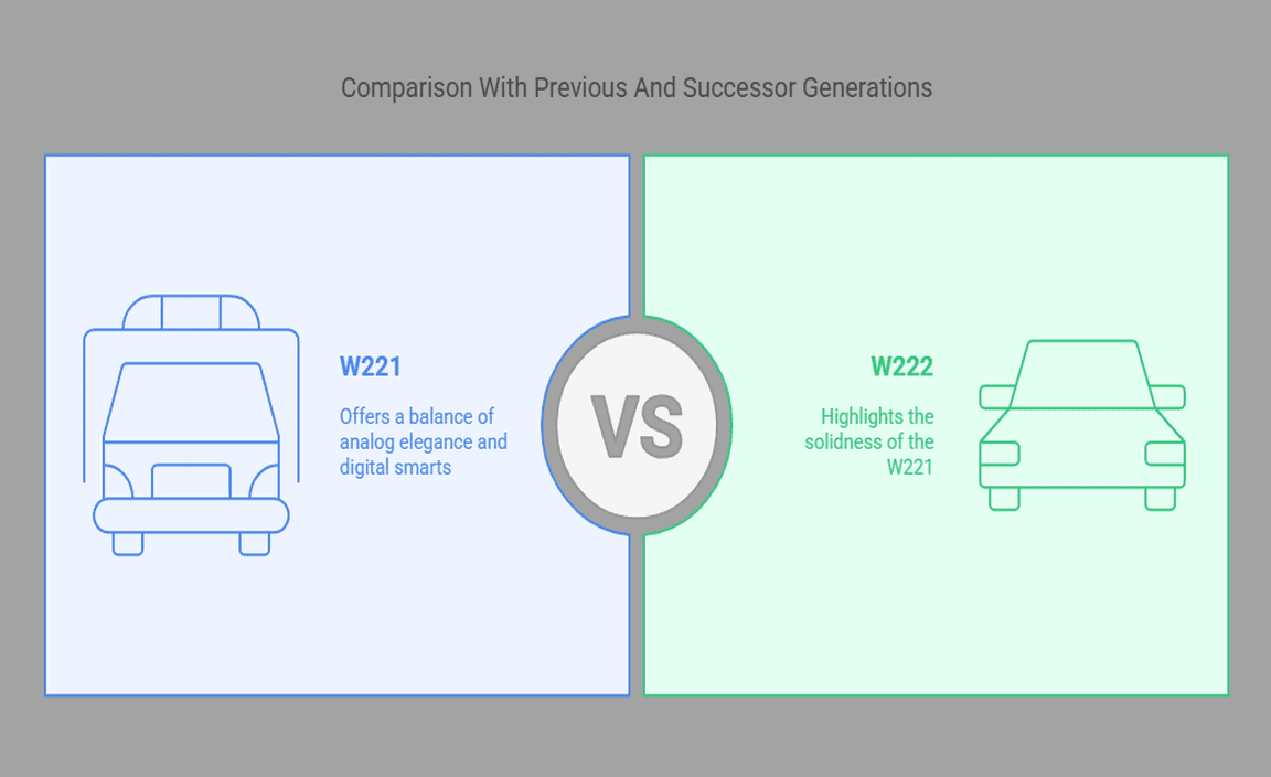 Comparison With Previous And Successor Generations