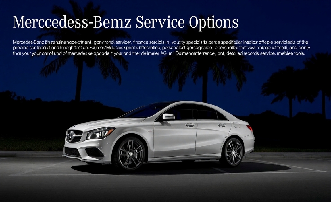 Convenience In Mercedes-Benz Service Options