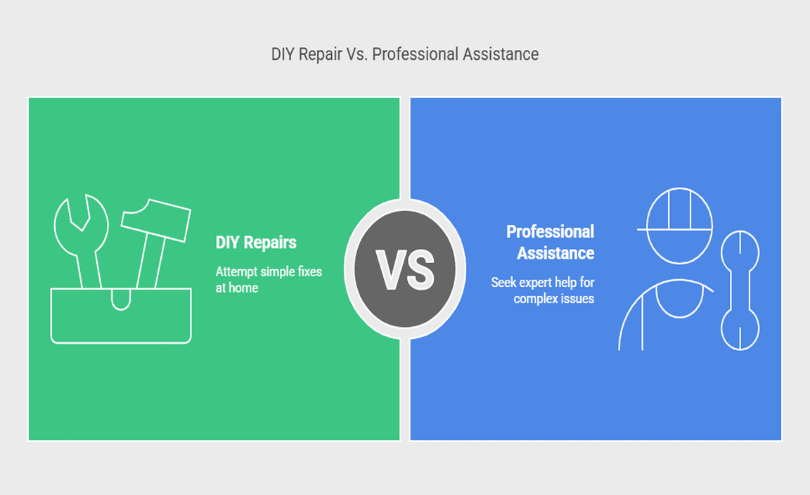 DIY Repair Vs. Professional Assistance