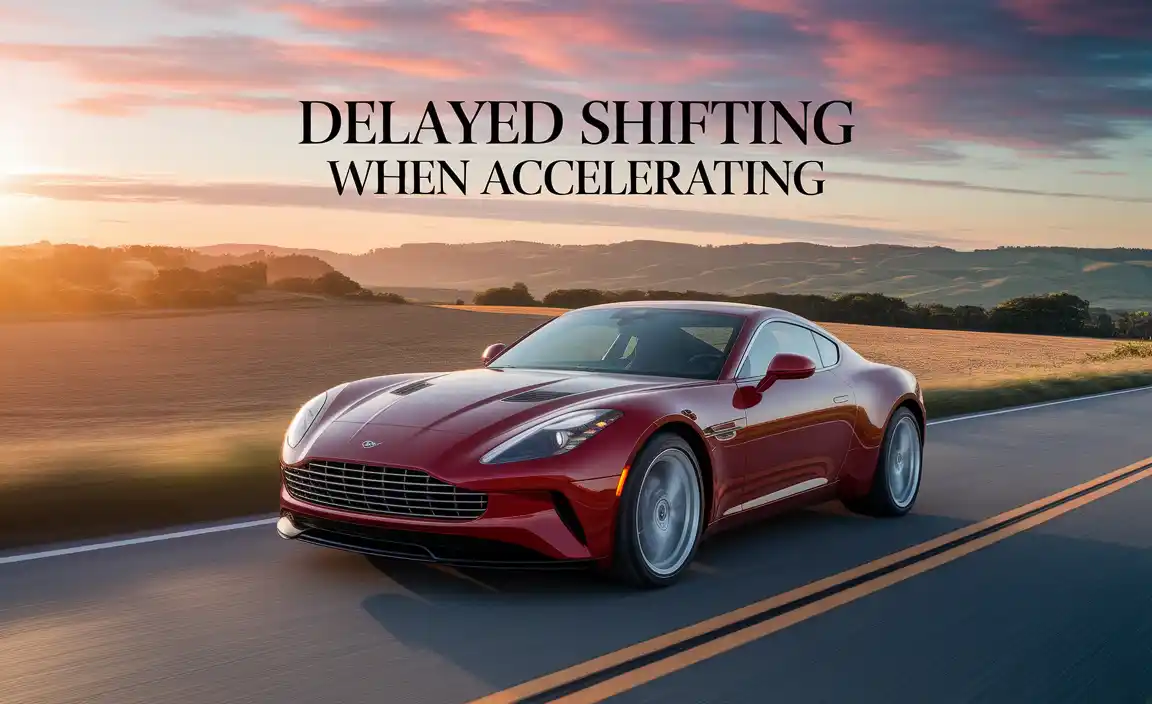 Delayed Shifting When Accelerating