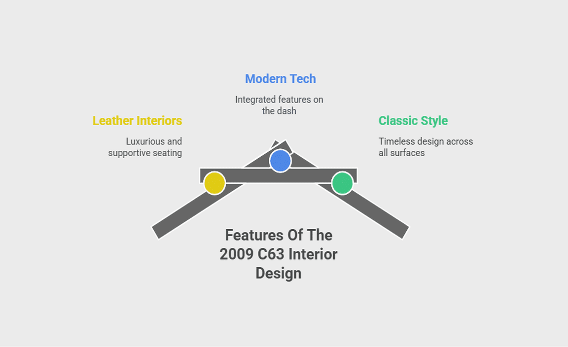 Features Of The 2009 C63 Interior Design