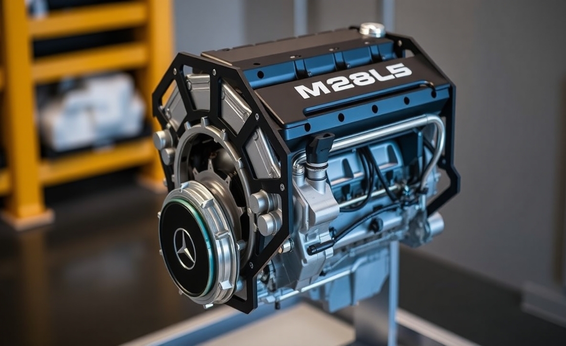 Mercedes M278 Engine Exposed Performance Insights