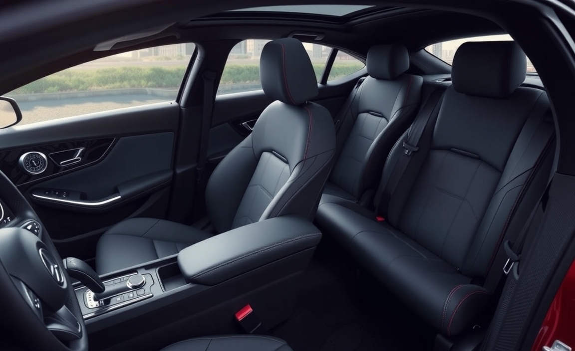 How Does The Cabin Layout Enhance The Mercedes CLA W118's Interior