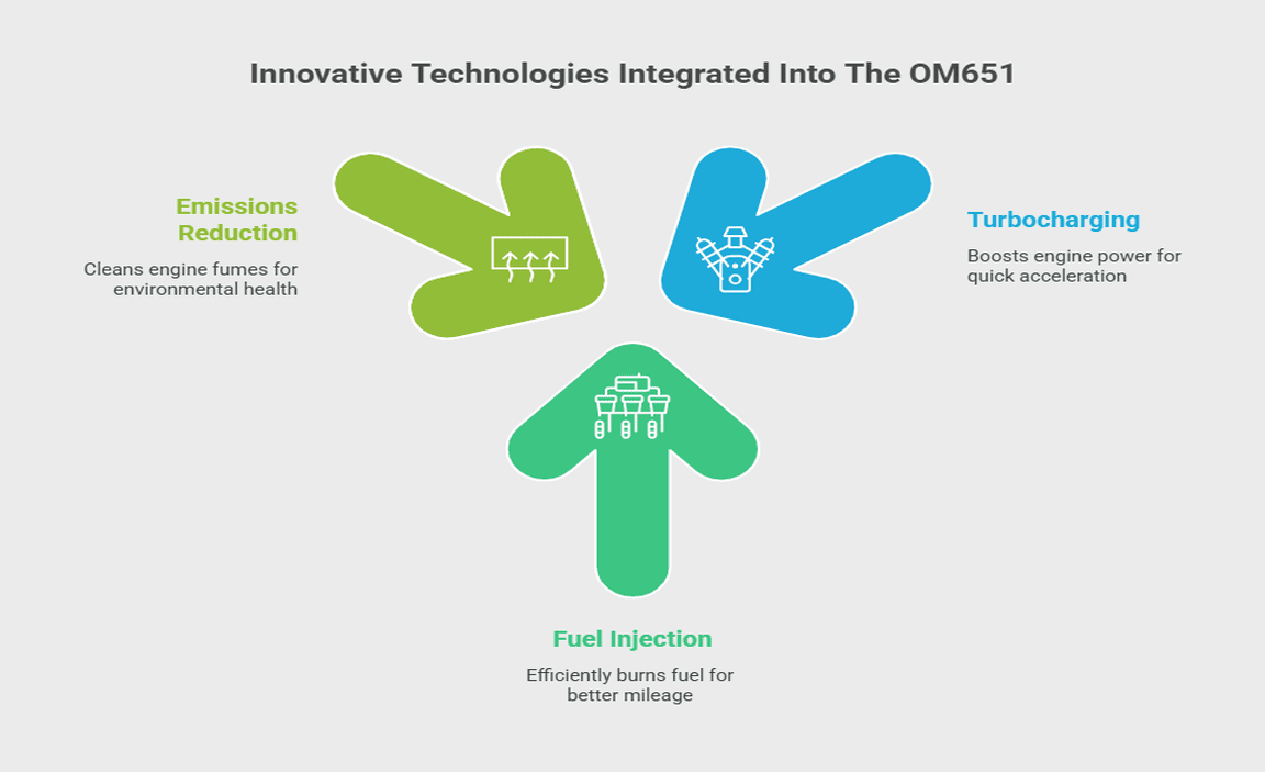 Innovative Technologies Integrated Into The OM651