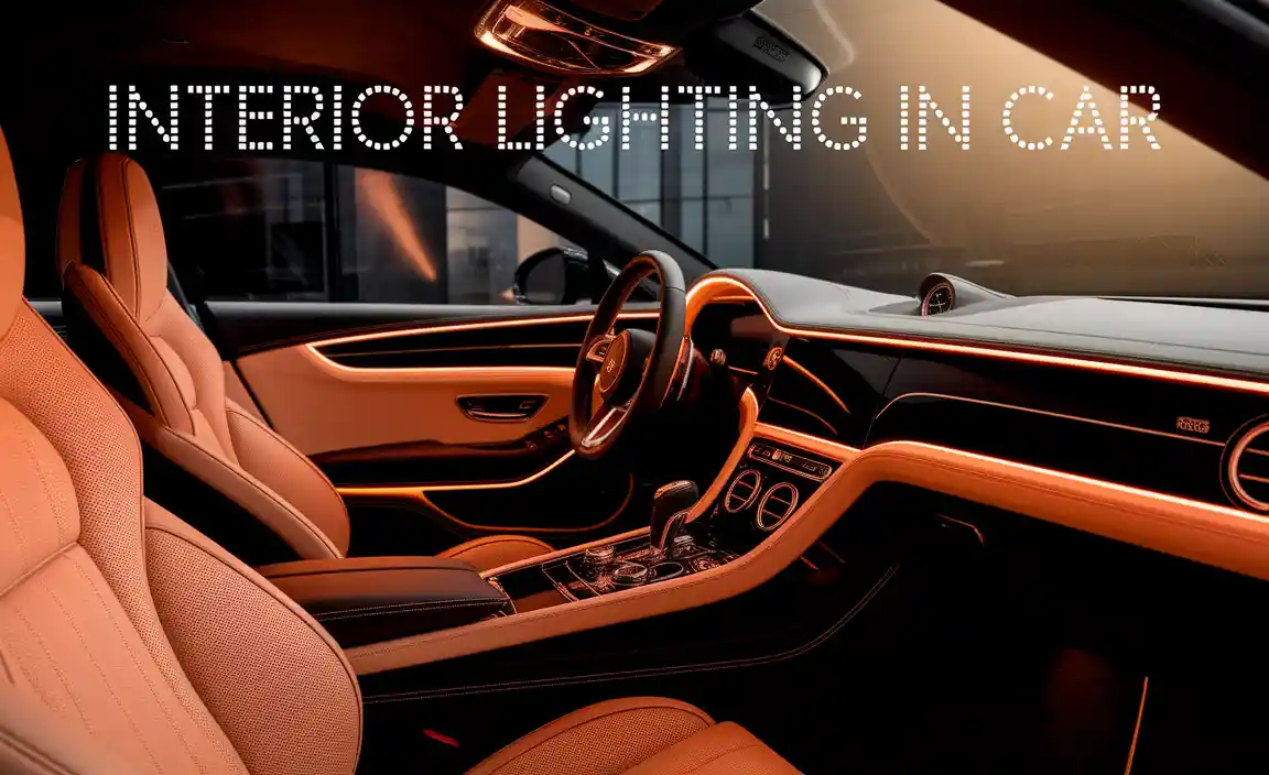 Interior Lighting In Car