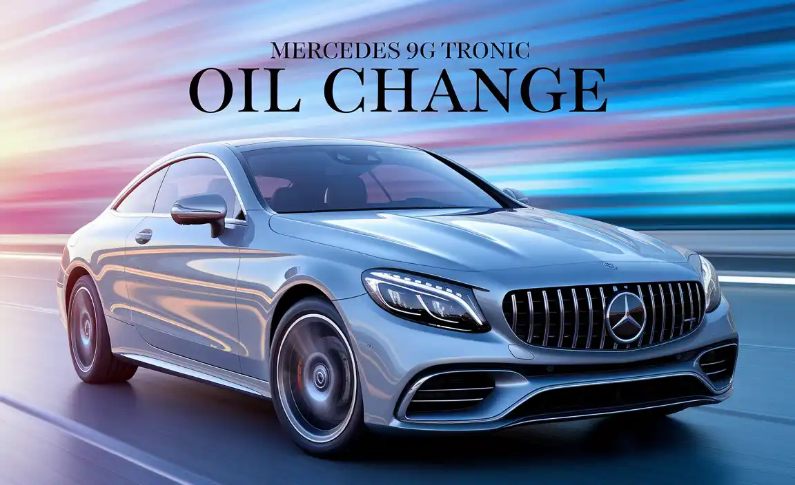 Mercedes 9G Tronic Oil Change