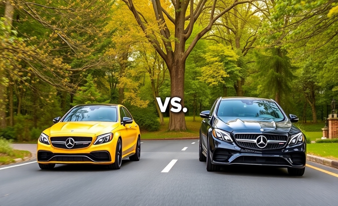Mercedes-AMG C63 S Vs. Mercedes-Benz C450 AMG A Comparison