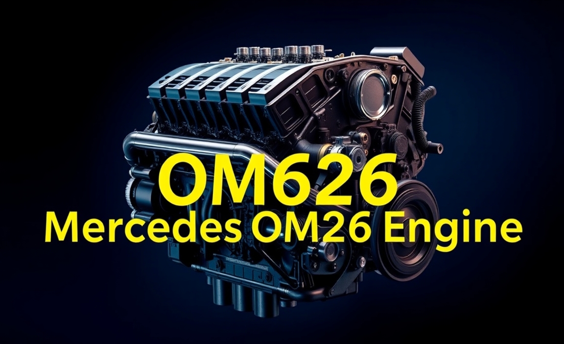 Mercedes Om626 Engine Exposed