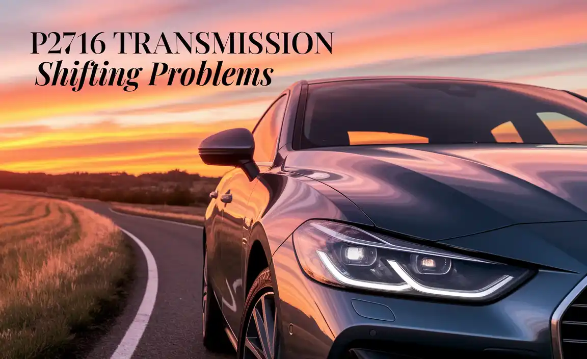 P2716 Transmission Shifting Problems