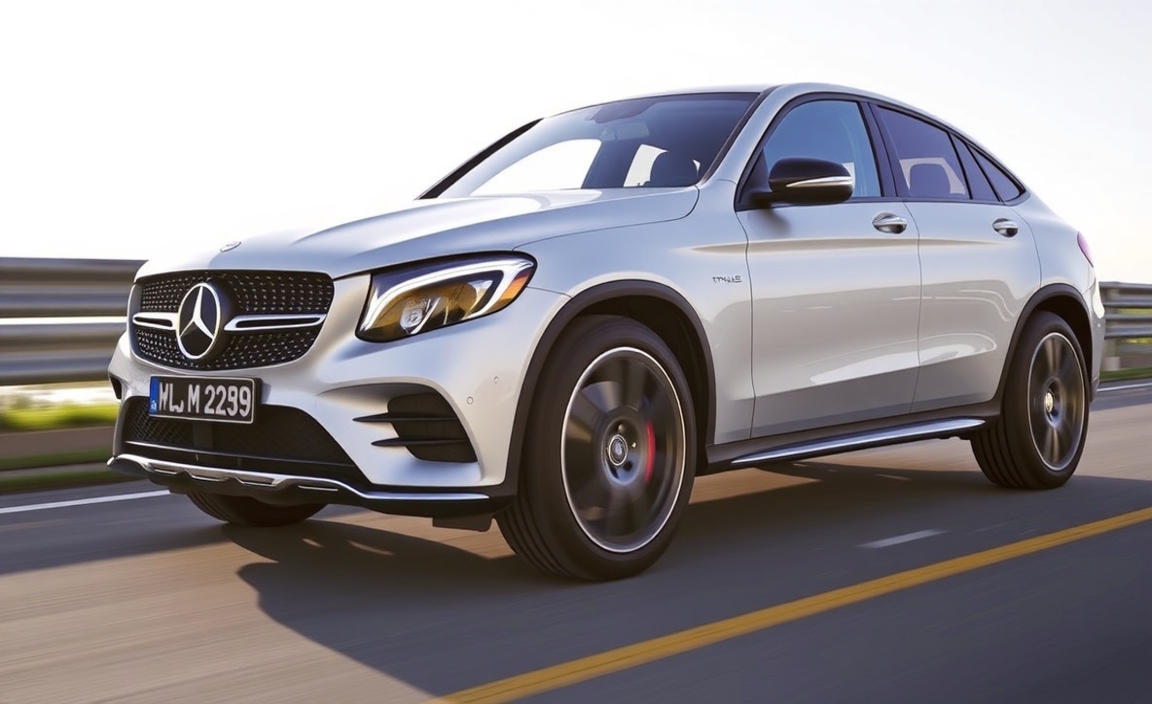 Performance Features Of The 2017 Mercedes-AMG GLC43 Coupe