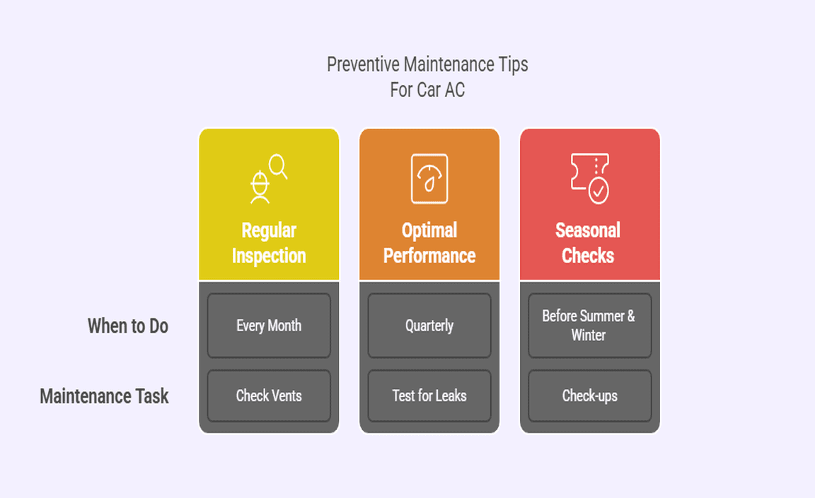 Preventive Maintenance Tips For Car AC