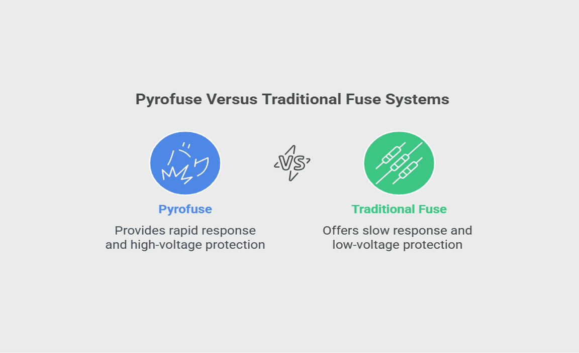 Pyrofuse Versus Traditional Fuse Systems