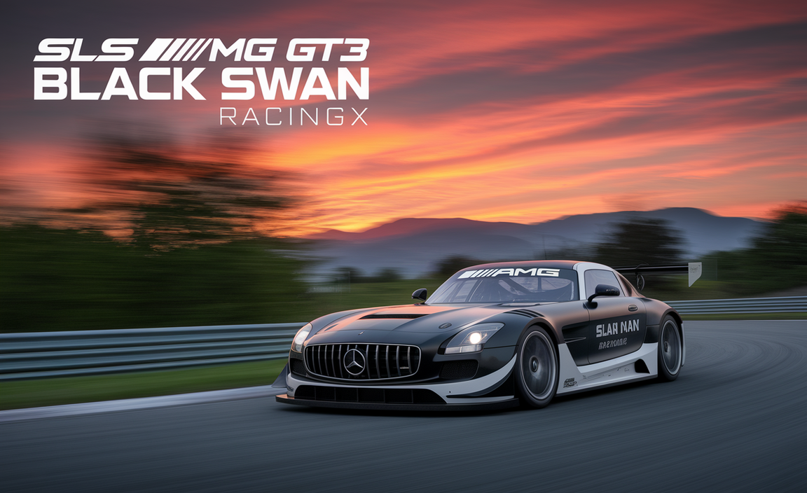 SLS AMG GT3 Black Swan Racing