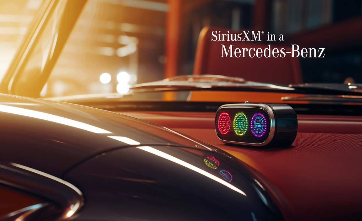 SiriusXM In A Mercedes-Benz