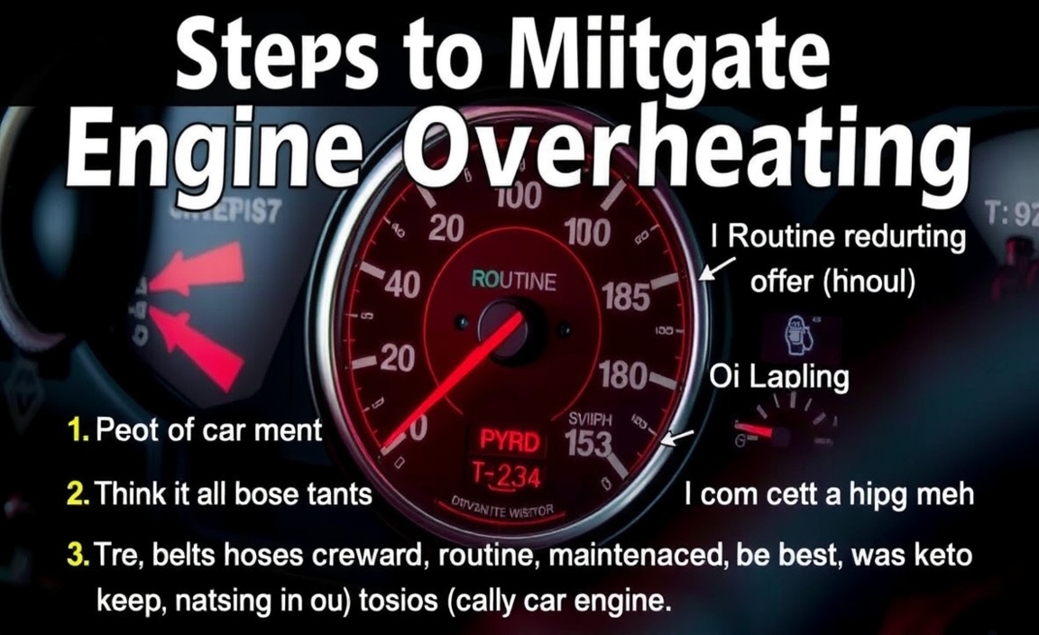 Steps to Mitigate Engine Overheating