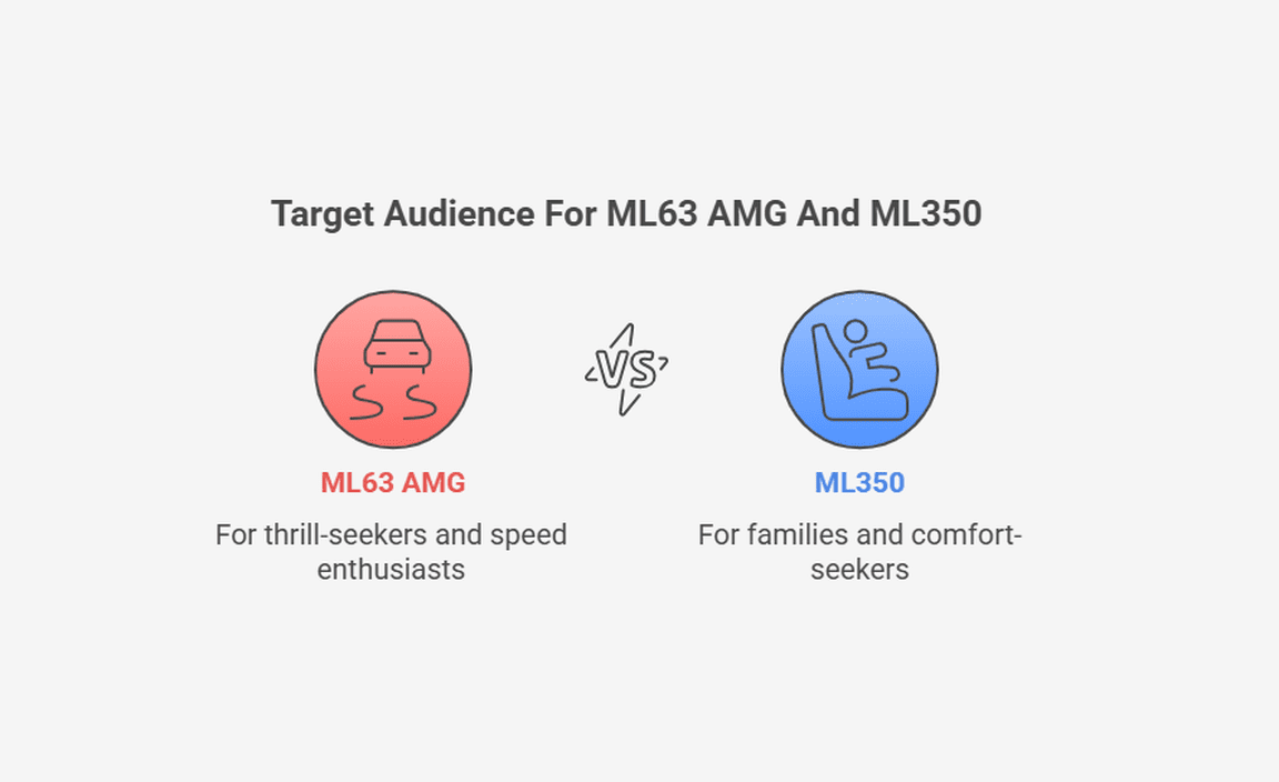 Target Audience For ML63 AMG And ML350