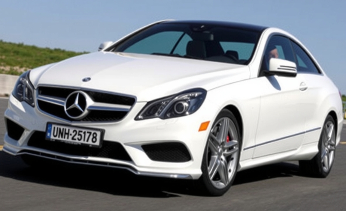 The Sporty Appeal Of The E-Class W212 Coupe