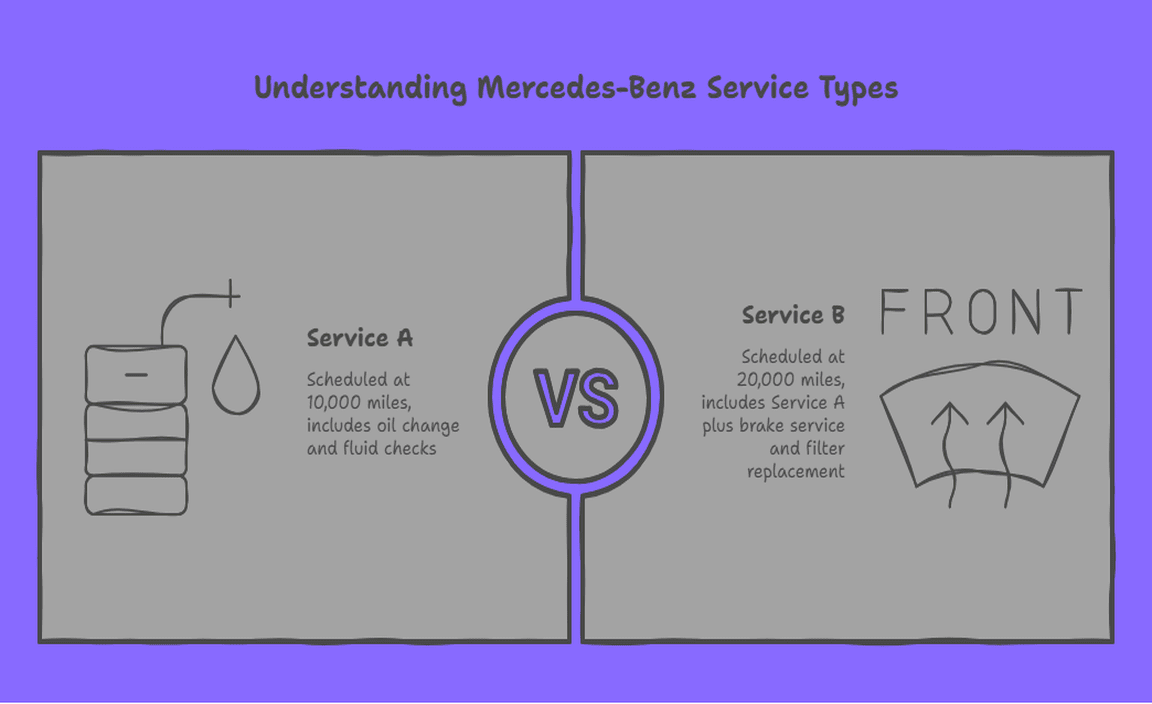 Understanding Mercedes-Benz Service Types