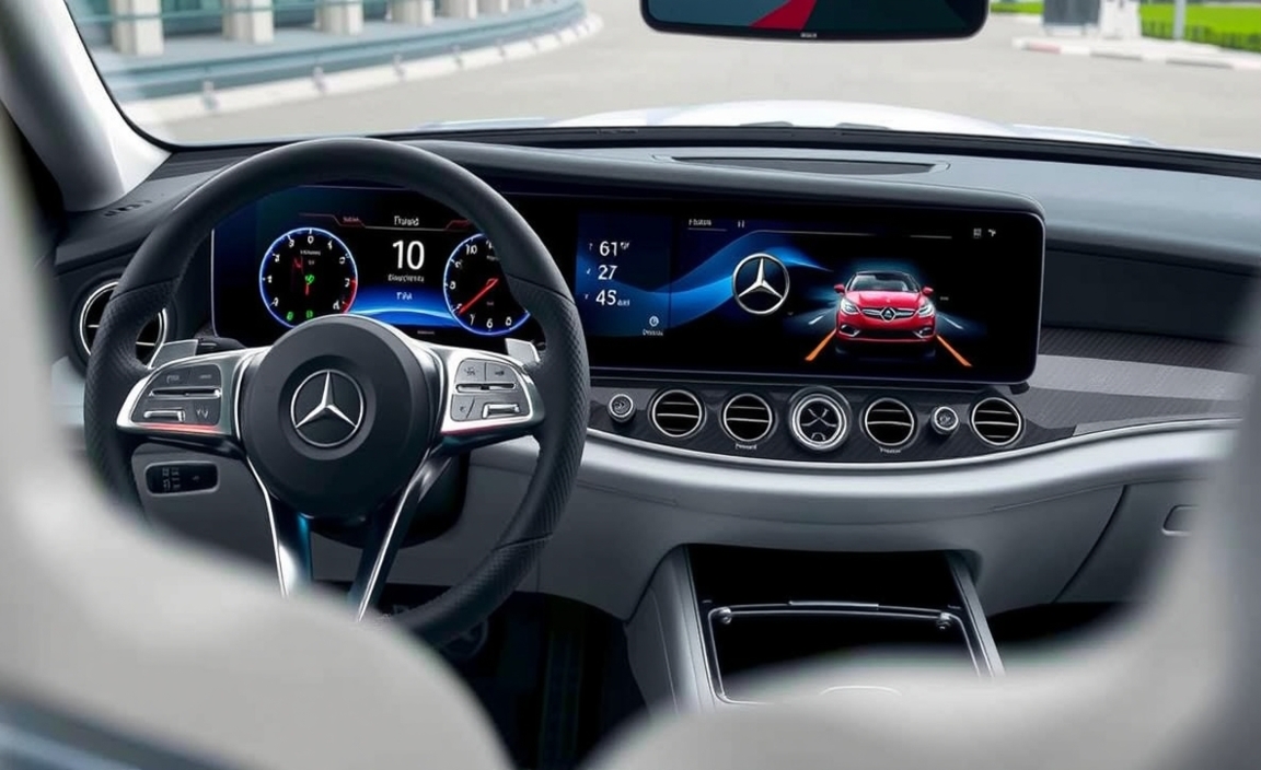 Understanding The Benefits Of Double Display On Mercedes Dashboard