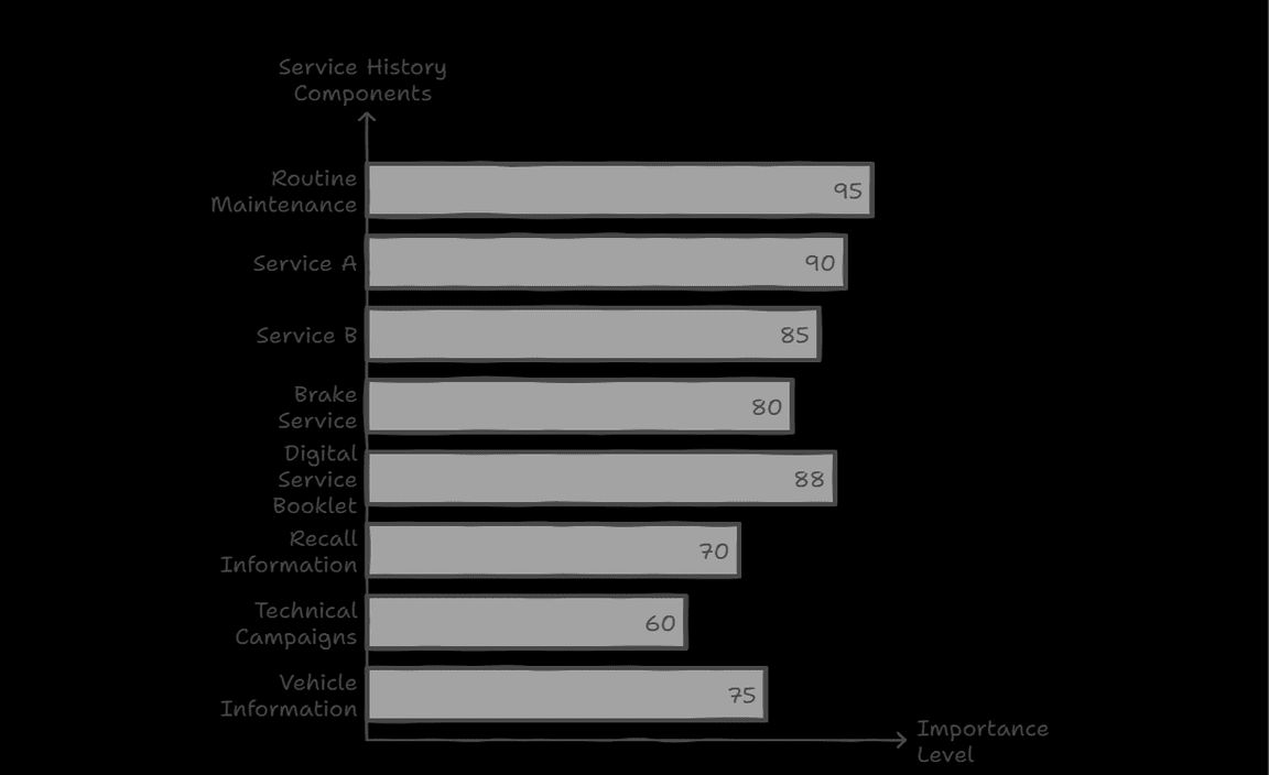 Visual Key Components Of A Mercedes-Benz Service History