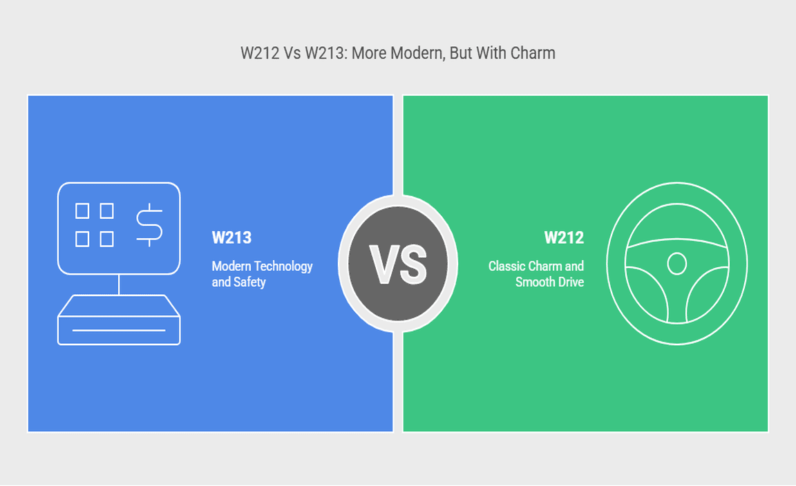 W212 Vs W213 More Modern, But With Charm