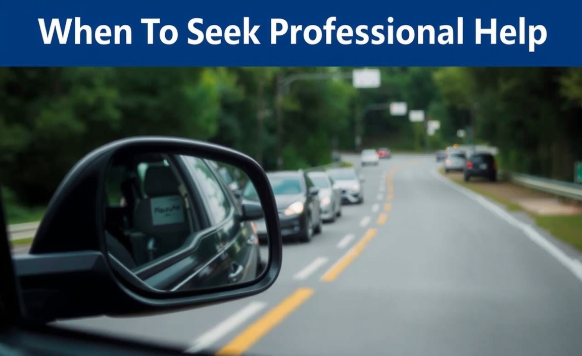 When To Seek Professional Help
