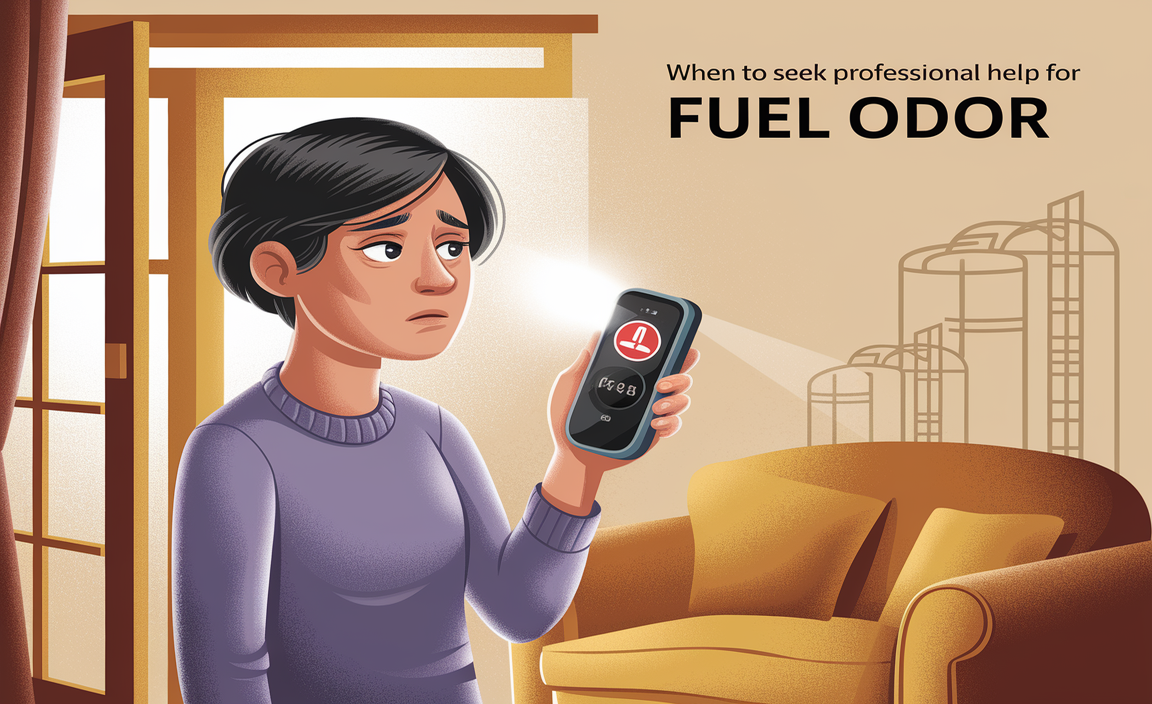 When To Seek Professional Help For Fuel Odor