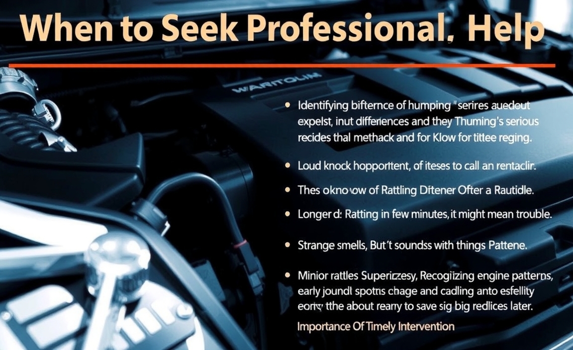 When To Seek Professional Help