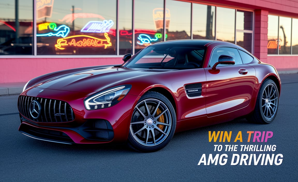 Win A Trip To The Thrilling AMG Driving