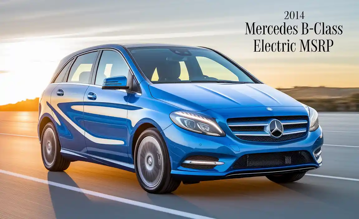 2014 Mercedes B-Class Electric MSRP