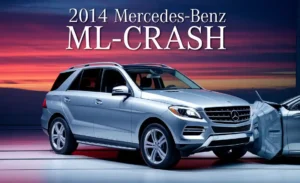 2014 Mercedes-Benz ML-Class IIHS Crash