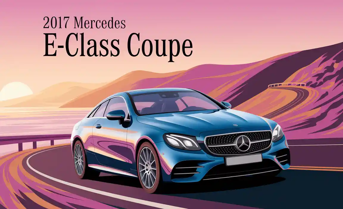2017 Mercedes E-Class Coupe