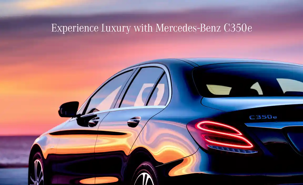 A Glimpse Into The C350e Model