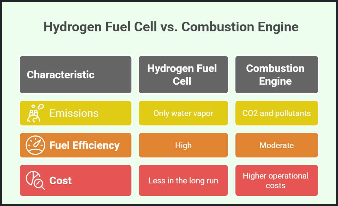 Advantages of Hydrogen Fuel Cell Vehicles Over Traditional Combustion Engines