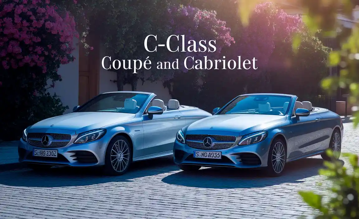 C-Class Coupé And Cabriolet