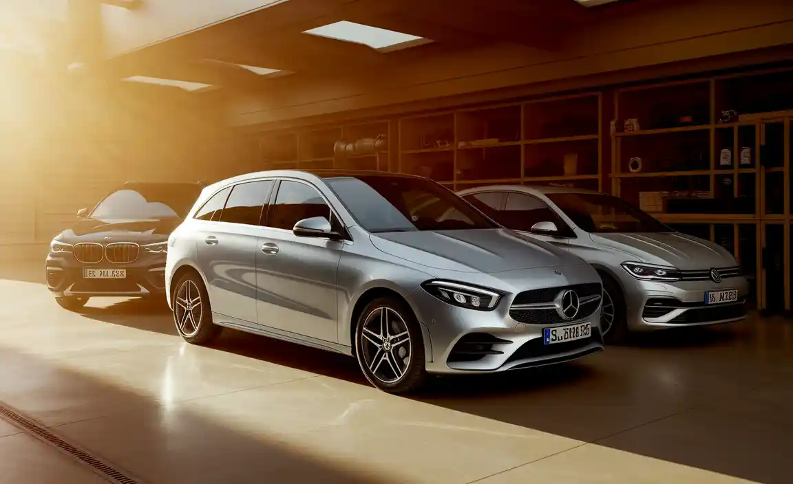 Comparing The B-Class With Rivals
