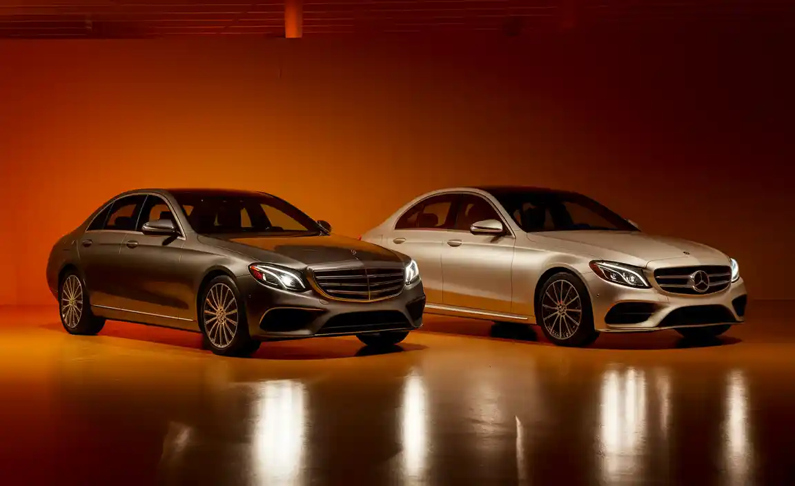 Comparison - E-Class Vs. C-Class
