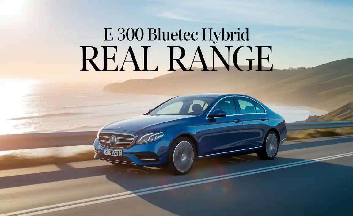 E 300 BlueTec Hybrid Real Range