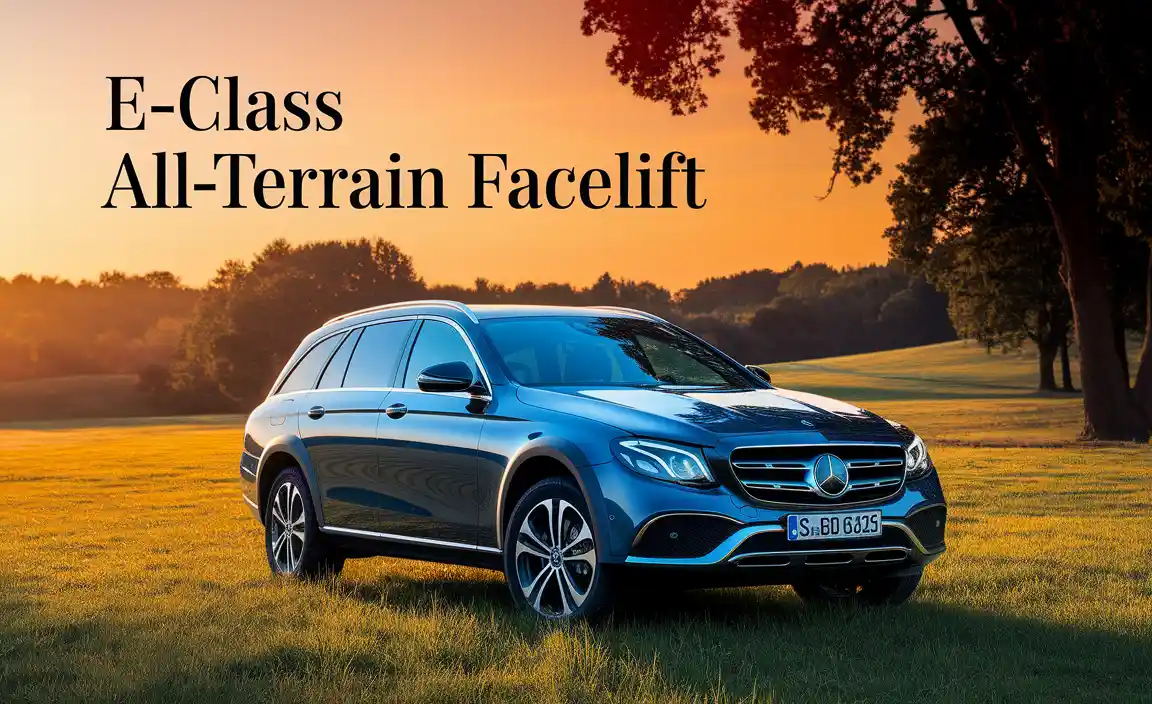 E-Class All-Terrain Facelift