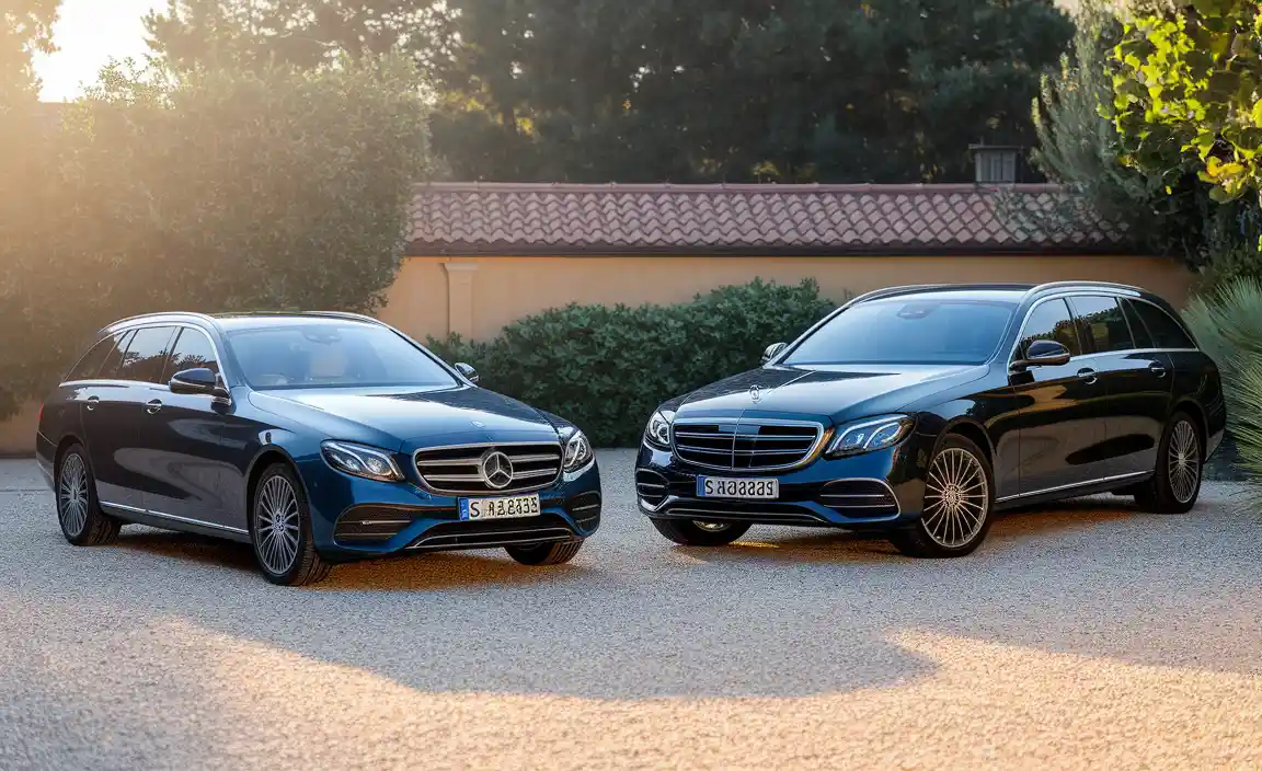 E-Class Variants - Estate And Saloon