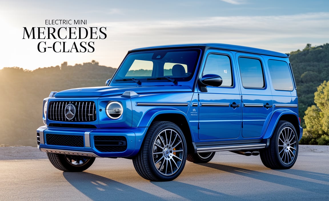 Electric Mini Mercedes G-Class