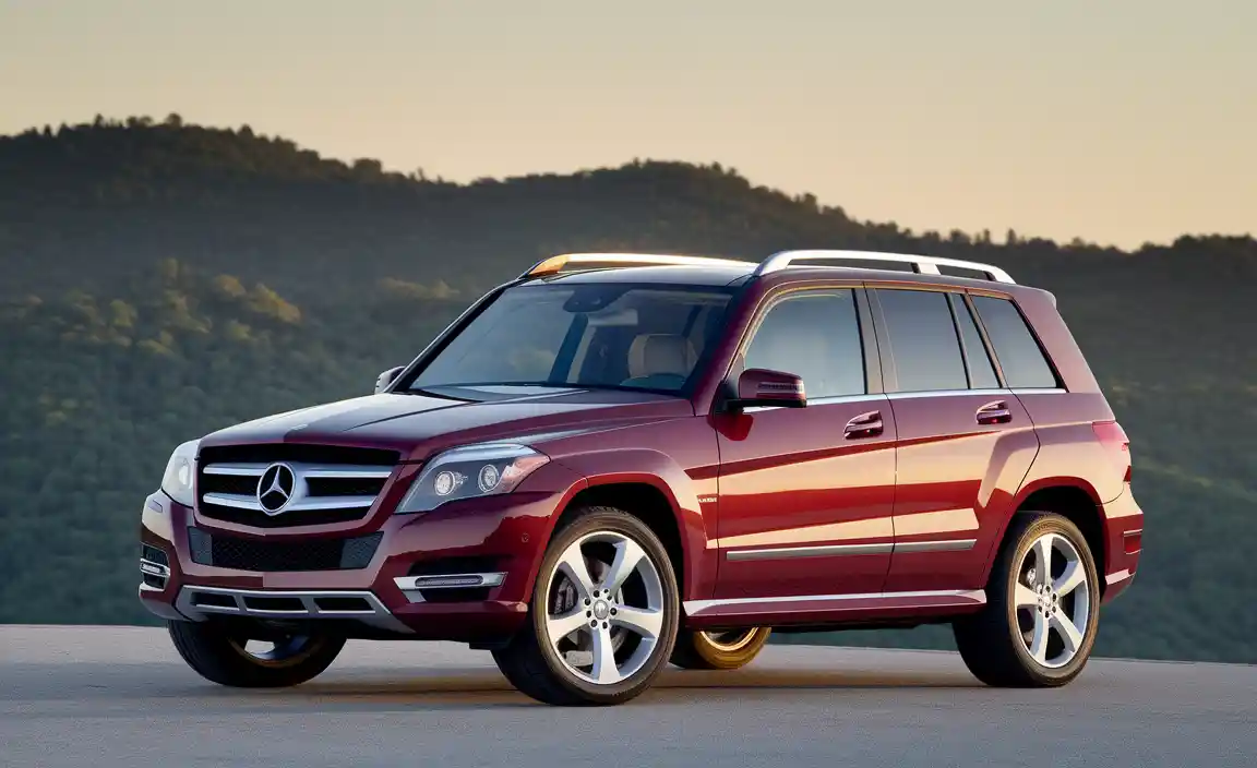 How did the Mercedes 2010 GLK350 perform in crash tests