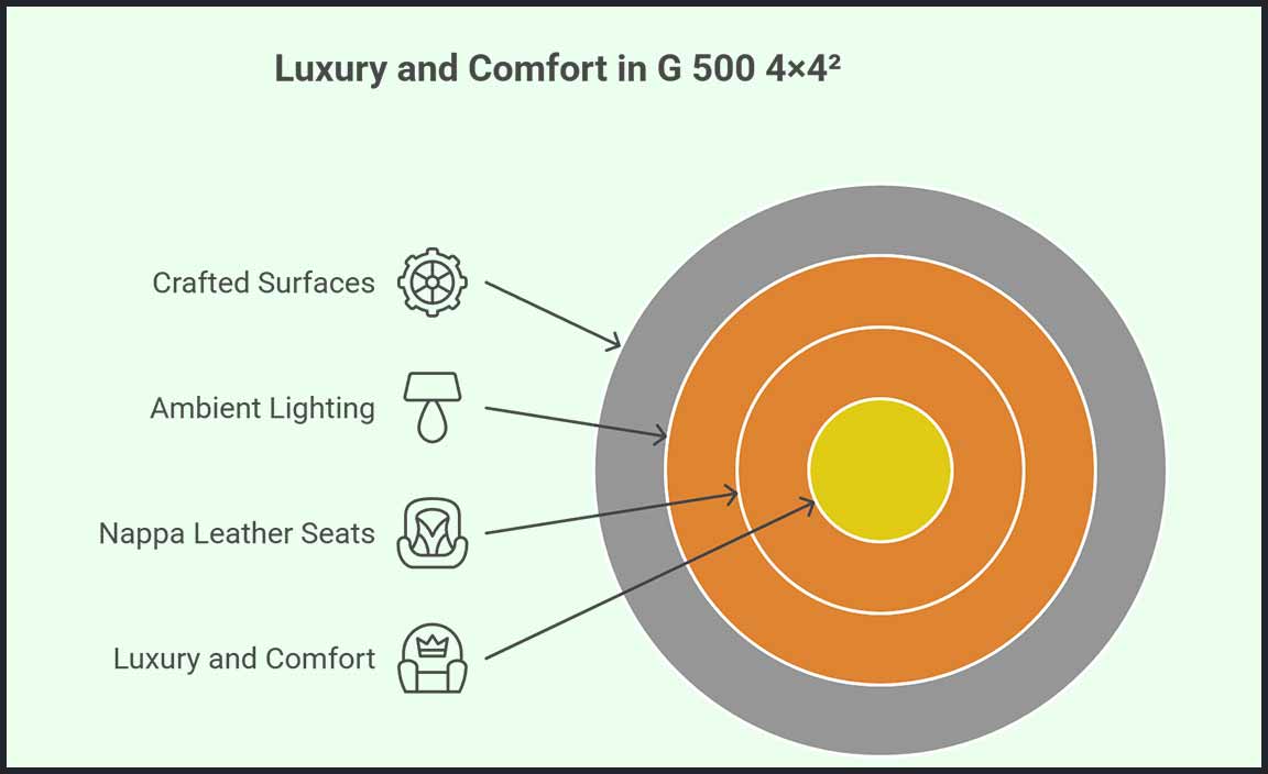 Luxury and Comfort: Inside the G 500 4×4²