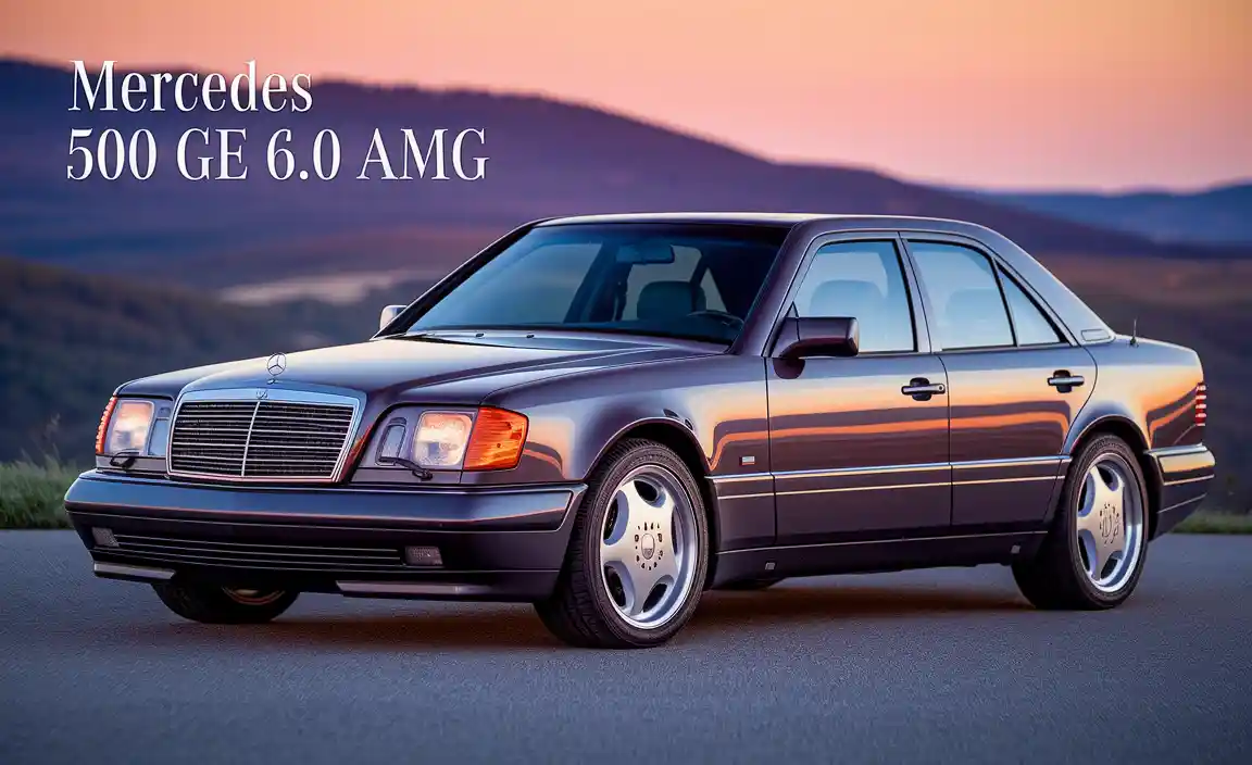 Mercedes 500 GE 6.0 AMG