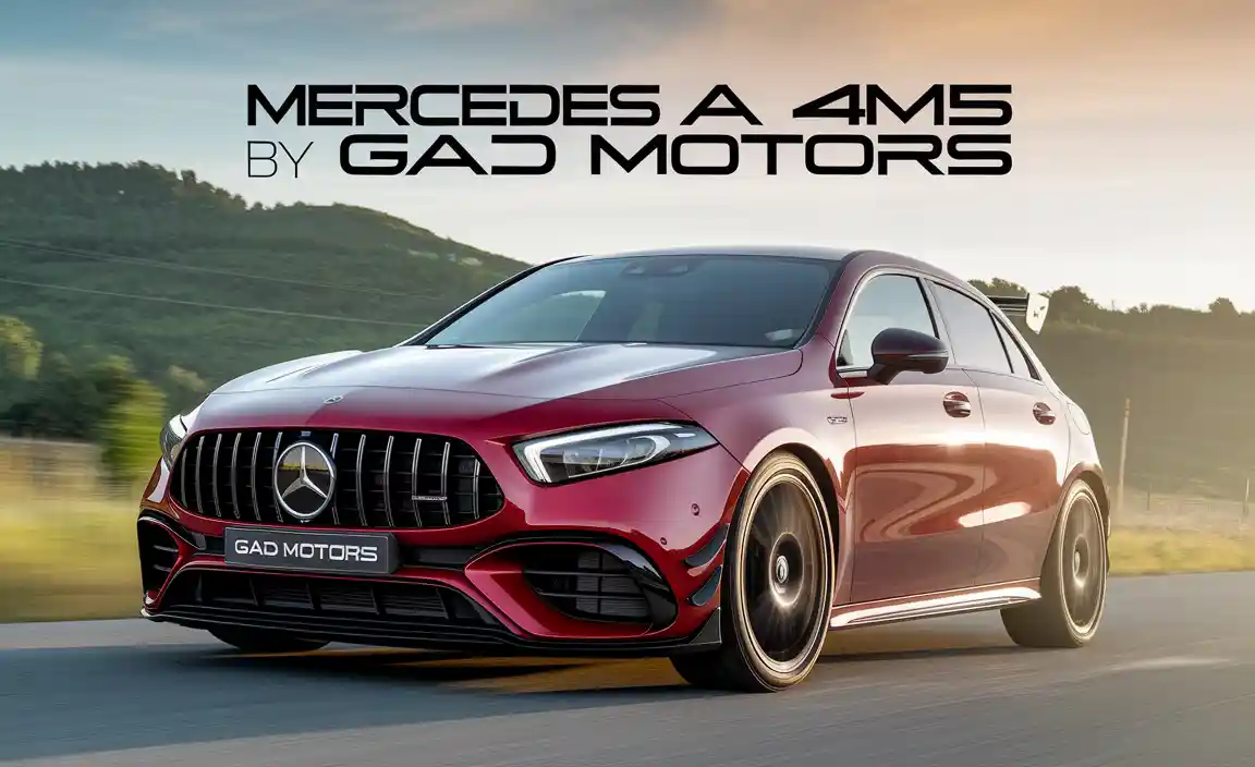 Mercedes A 45 AMG by GAD Motors