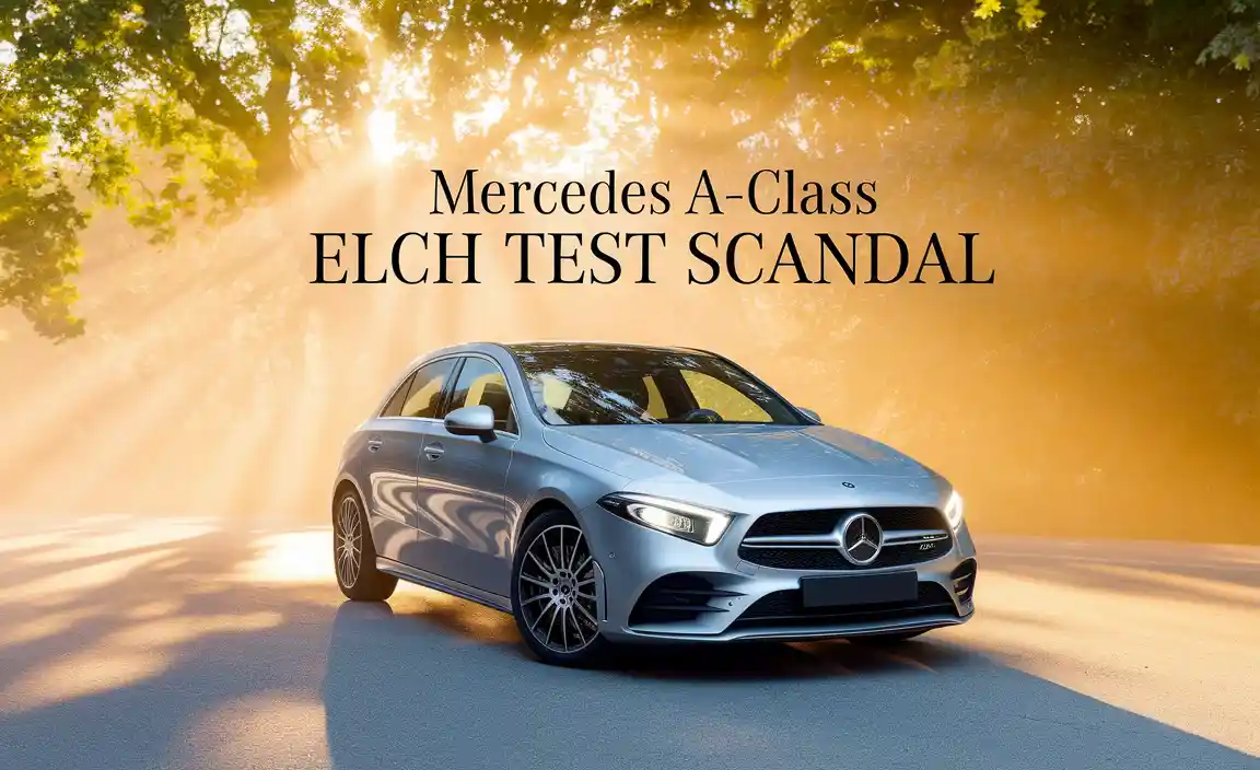 Mercedes A-Class Elch Test Scandal