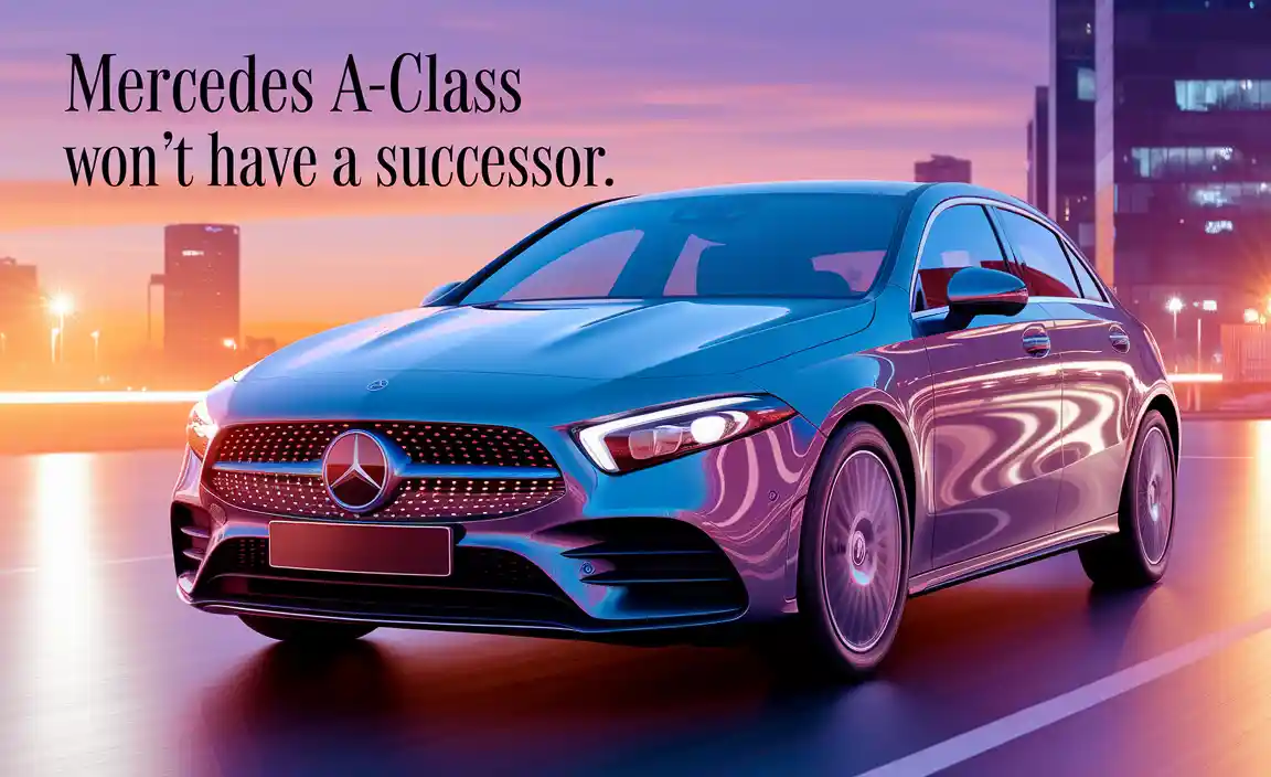 Mercedes A-Class Won’t Have a Successor
