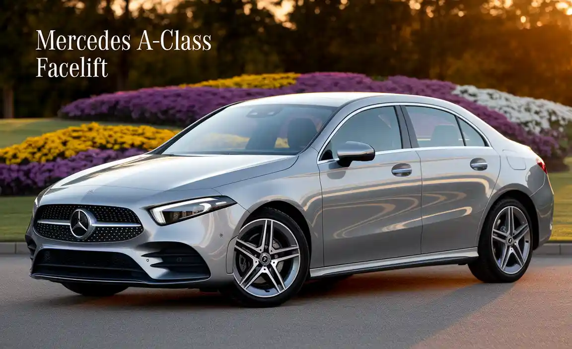 Mercedes A-Class facelift